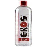 EROS SILK Silicone Based Lubricant Bottle
